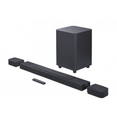 JBL Bar 1000 Soundbar 7.1.4 Bluetooth, HDMI και Wi-Fi 440W με Ασύρματο Subwoofer και Τηλεχειριστήριο Μαύρο